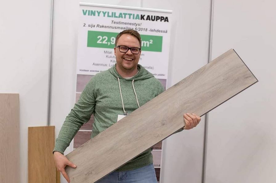 Bambumies eli Nordic Floors Oy:n Jukka-Pekka Kallio